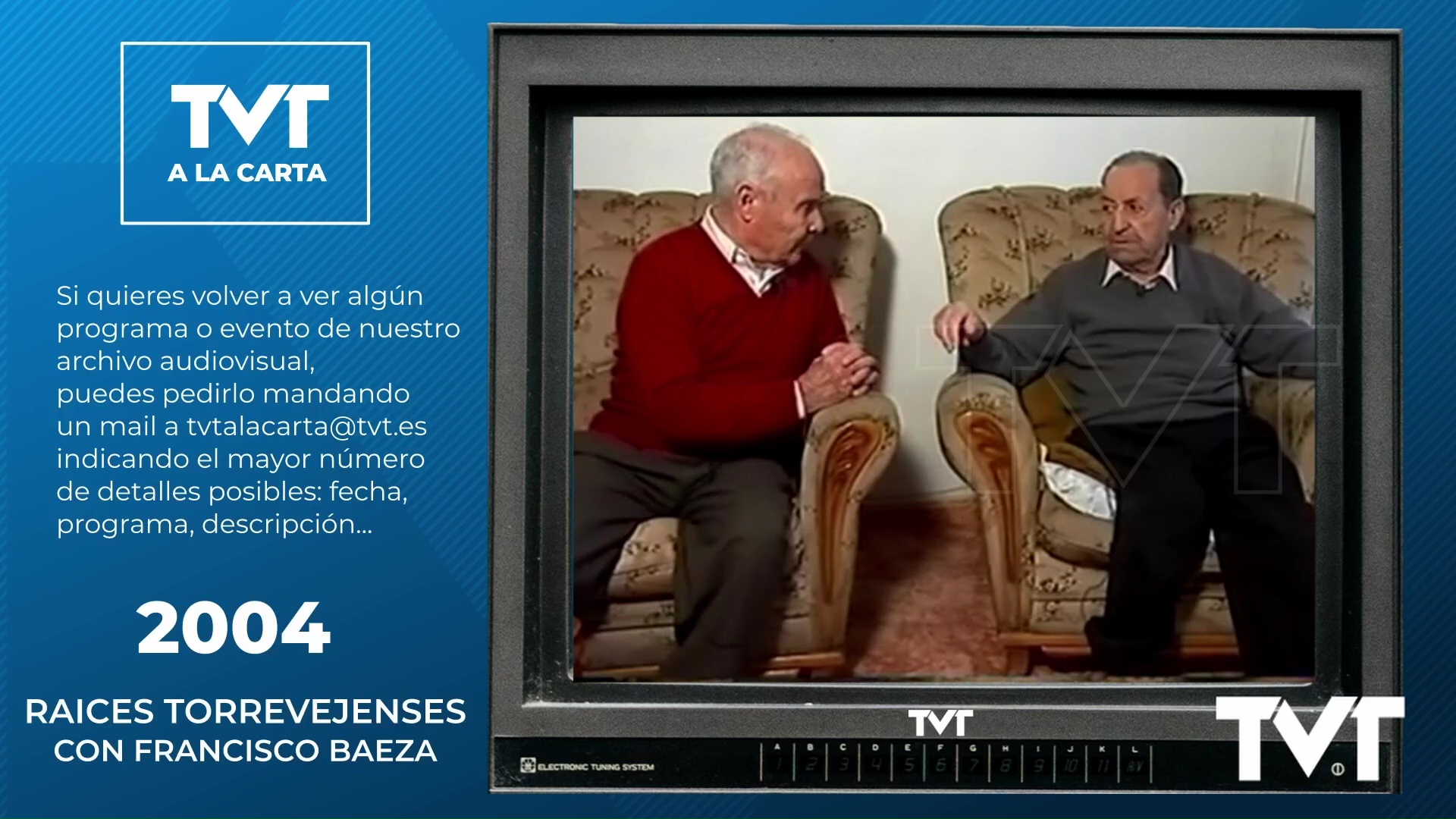 116 - Raíces Torrevejenses Francisco Baeza